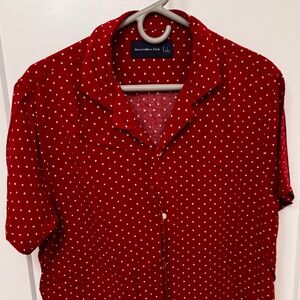 Men's Abercrombie & Fitch Short Sleeve Button Up
